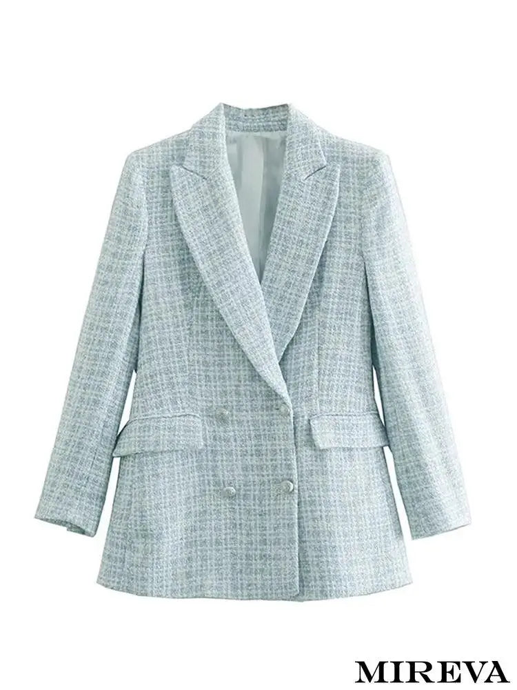 Blazer Lisa Céu Azul / Pp