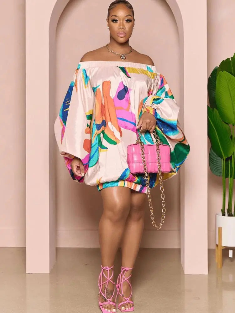 Vestido Plus Size Yaya Ombro a Ombro - Loja Mireva