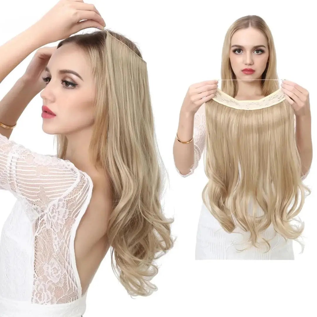 Aplique Cabelo Sintético Sem Grampo - Loja Mireva