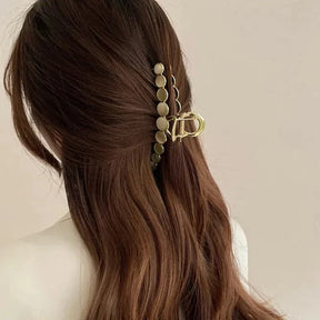 Prendedor de Cabelo Dourado - Loja Mireva