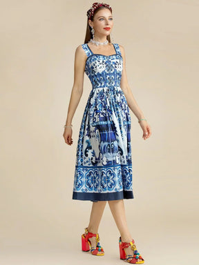 Vestido Cairo - Azul - Loja Mireva