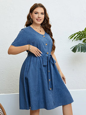 Vestido Plus Size Soltinho - Loja Mireva