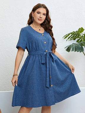 Vestido Plus Size Soltinho - Loja Mireva