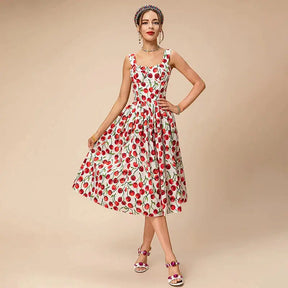 Vestido Midi Aroma Tropical - Loja Mireva