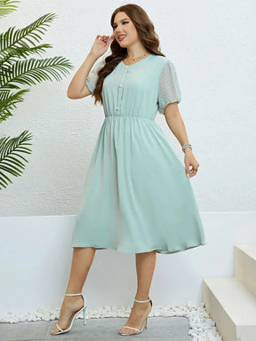 Vestido Plus Size Festa Dia - Loja Mireva