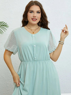 Vestido Plus Size Festa Dia - Loja Mireva