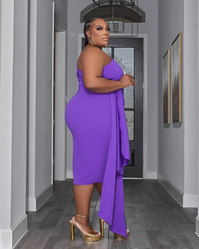 Vestido Festa Plus Size Elegance - Loja Mireva