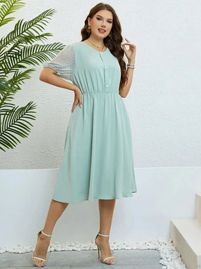 Vestido Plus Size Festa Dia - Loja Mireva