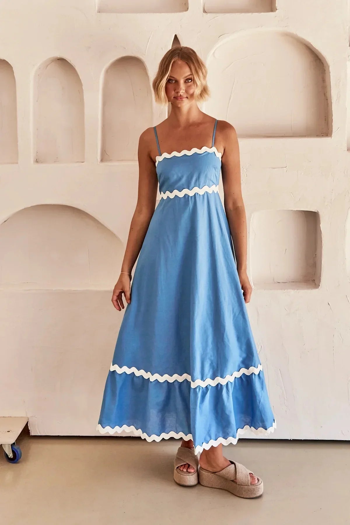 Vestido Midi Calor do Verão - Loja Mireva
