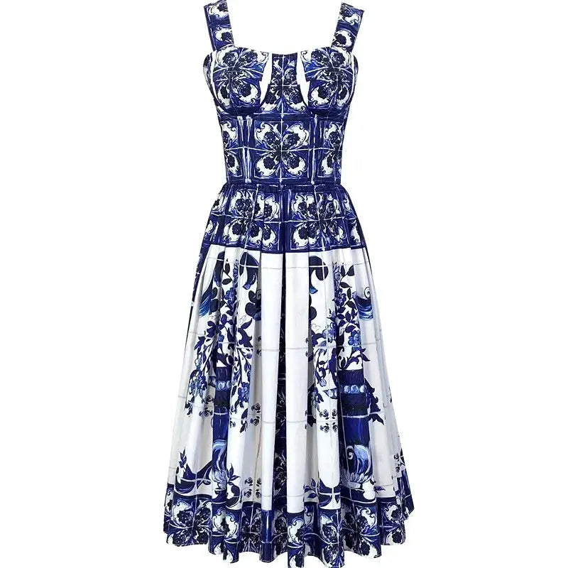 Vestido Cairo - Azul - Loja Mireva