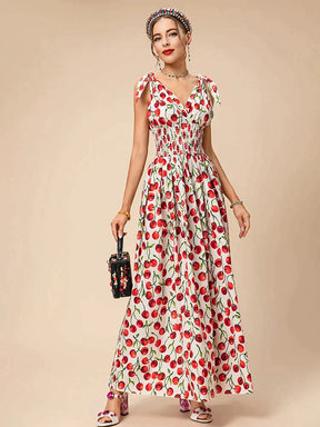 Vestido Longo Doce Cerejeira - Loja Mireva
