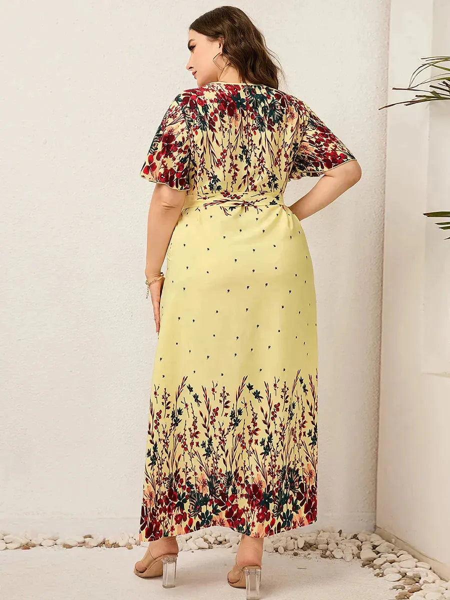 Vestido Plus Size  Moda Evangélica - Loja Mireva