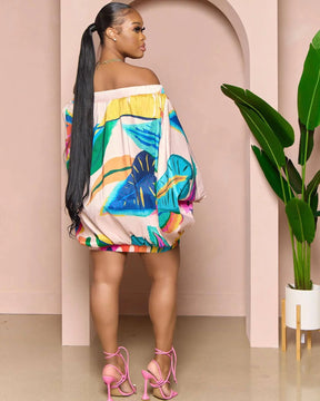 Vestido Plus Size Yaya Ombro a Ombro - Loja Mireva