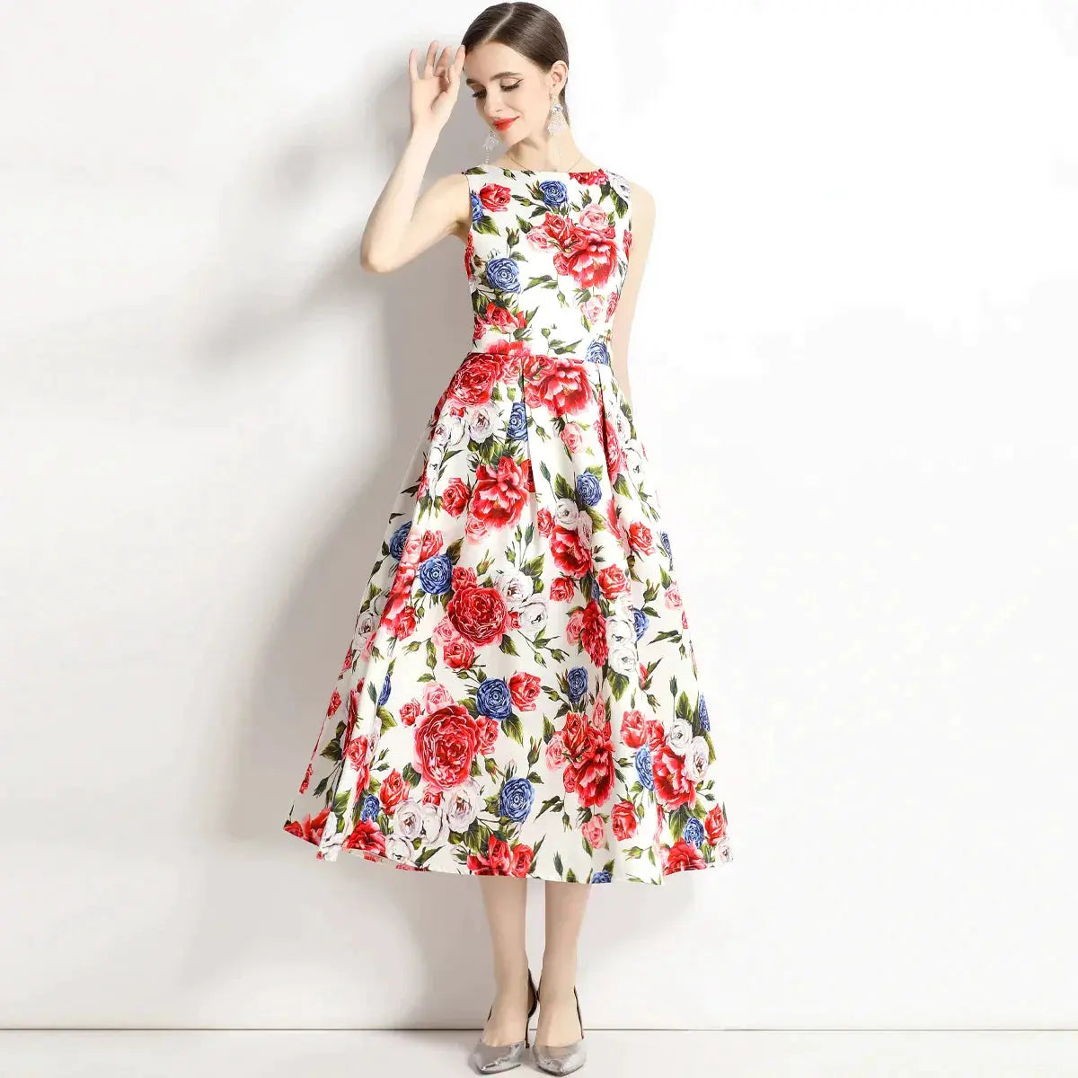 Vestido Midi Cherry - Loja Mireva