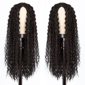 Peruca Cabelo Preto Encaracolado - Loja Mireva