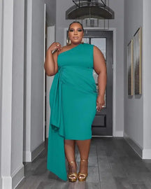 Vestido Festa Plus Size Elegance - Loja Mireva