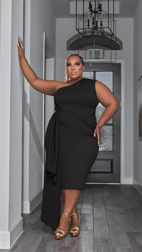 Vestido Festa Plus Size Elegance - Loja Mireva