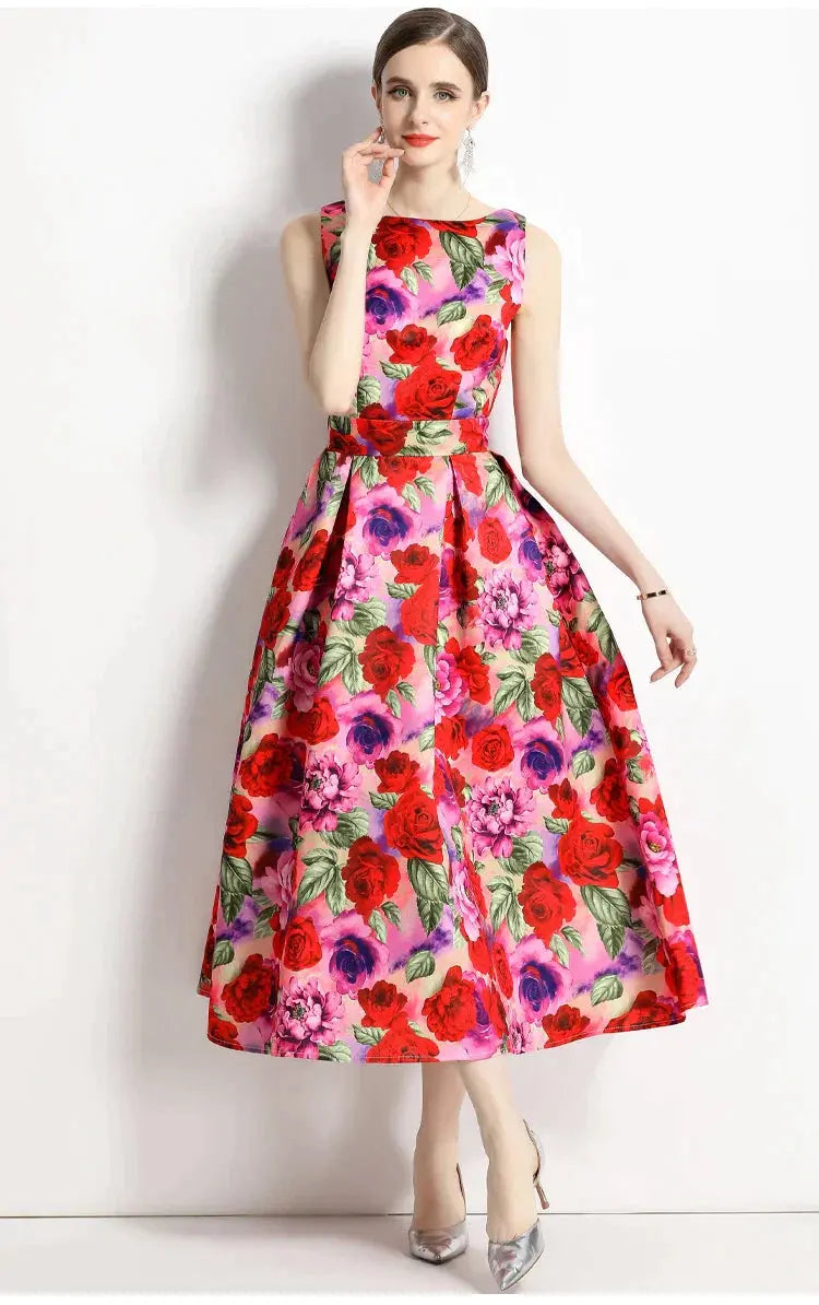 Vestido Midi Cherry - Loja Mireva
