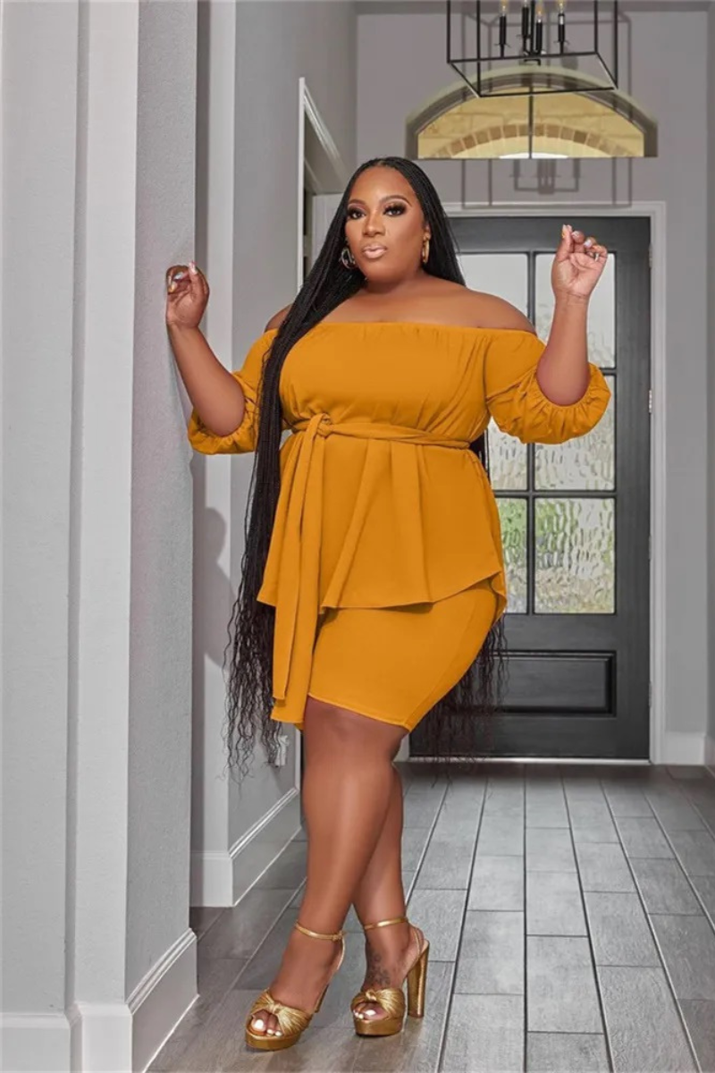 Conjunto Feminino Blusa e Bermuda Plus Size - Loja Mireva