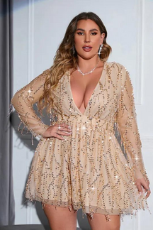 Vestido Plus Size Festa Bordado - Loja Mireva