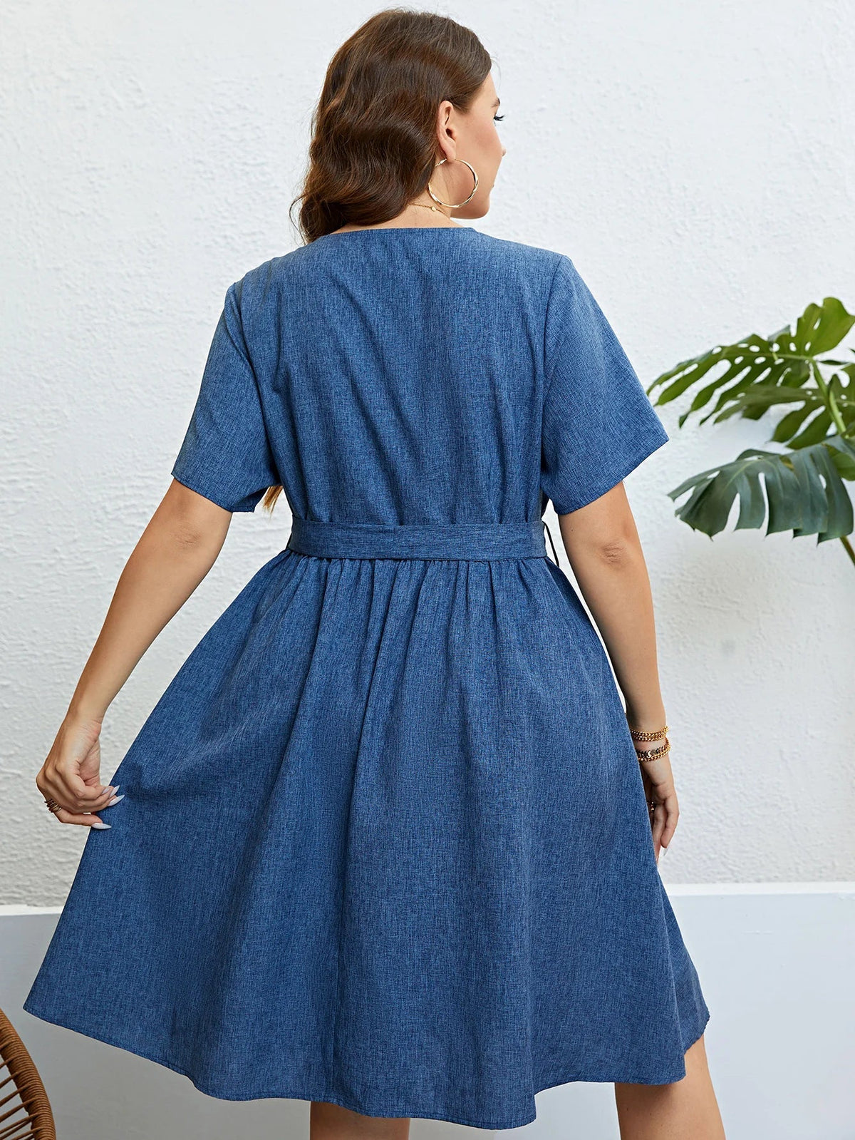 Vestido Plus Size Soltinho - Loja Mireva