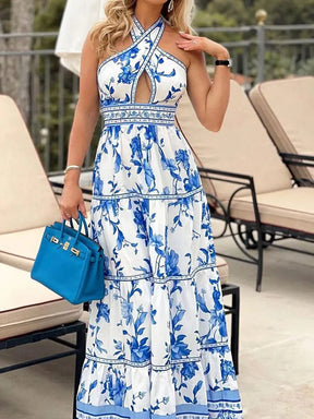Vestido Longo Ocean - Loja Mireva