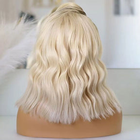 Lace Front Cabelo Médio Loiro - Loja Mireva