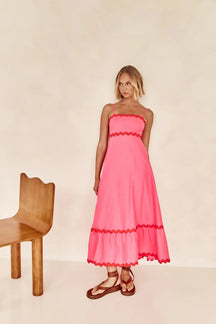 Vestido Midi Calor do Verão - Loja Mireva