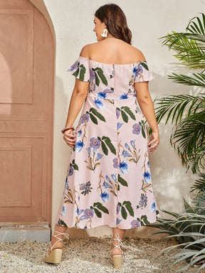 Vestido Plus Size Midi Verão - Loja Mireva