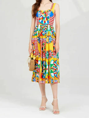 Vestido Midi Alto Verão - Loja Mireva