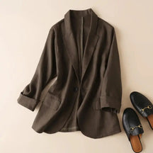 loja mireva, Blazer feminino, Blazer elegante, Blazer casual, Blazer de trabalho, Blazer moderno, Blazer social, Blazer de linho, Blazer de veludo, Blazer estampado, Blazers de cores variadas