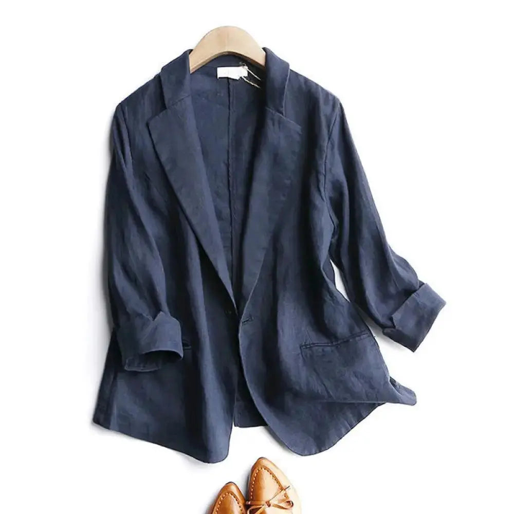 Blazer feminino, Blazer elegante, Blazer casual, Blazer de trabalho, Blazer moderno, Blazer social, Blazer de linho, Blazer de veludo, Blazer estampado, Blazers de cores variadas, lonamireva