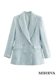 Blazer Lisa Céu Azul / Pp
