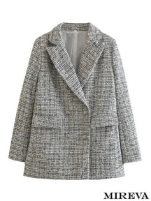 Blazer Lisa Cinza / Pp