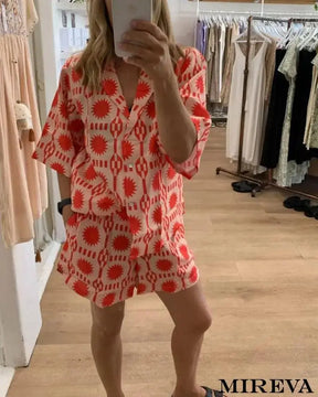 LOJA MIREVA, Conjunto casual feminino, Conjunto de moda feminina, Conjunto de moda feminina primavera verão, Conjunto de roupas femininas, Conjunto elegante feminino, Conjunto feminino estiloso, Look completo feminino