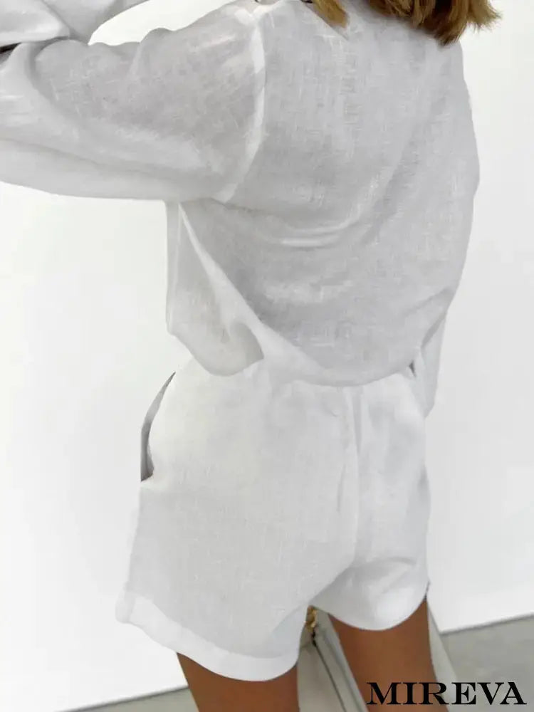 Conjunto Chic - Camisa E Short