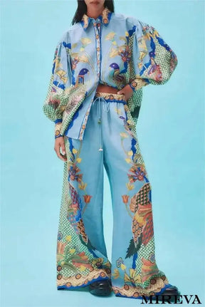 Conjunto Feminino De 2 Peças Phoenix Artes