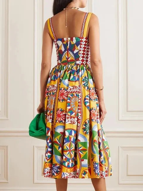 Vestido Midi Alto Verão - Loja Mireva