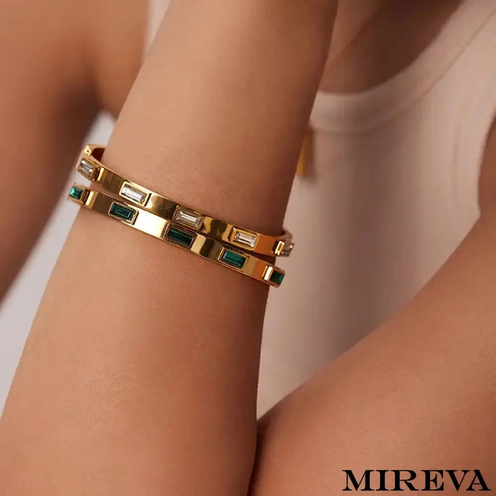 Pulseira Feminina Com Zircônias