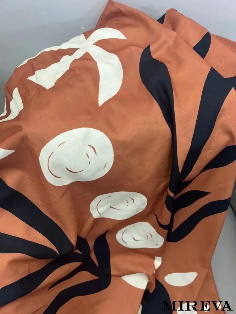 Vestido Envolvente Estampado Floral Exótico