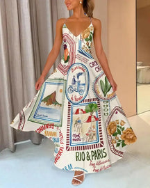 Vestido Longo Rio & Paris Imagem / P
